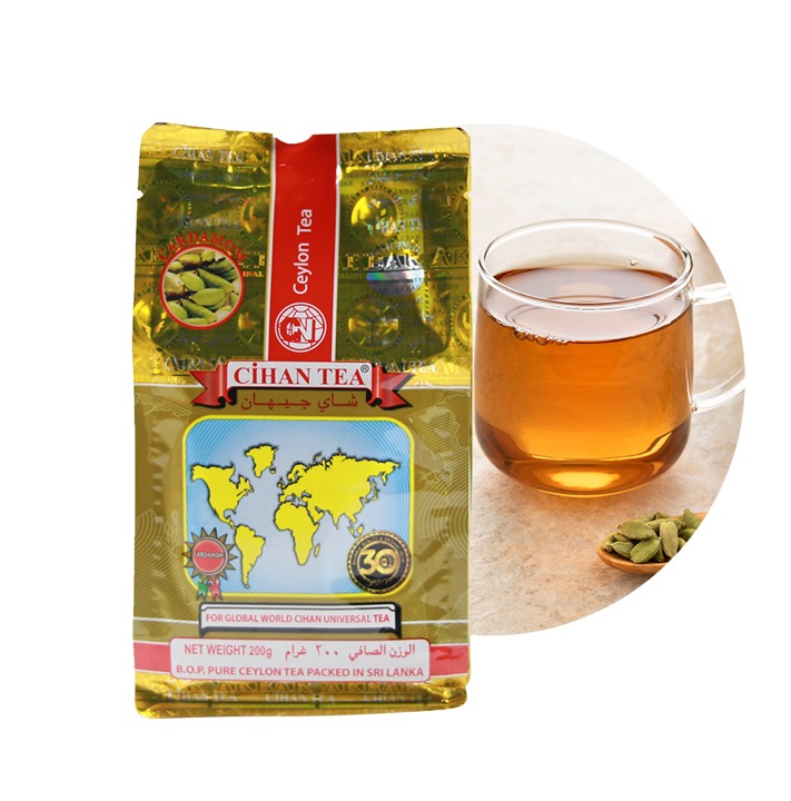 Cihan Tea Cardamom Pouch 200g