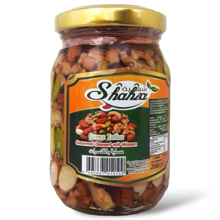 SHAHIA HONEY WITH NUTS 12X200GR