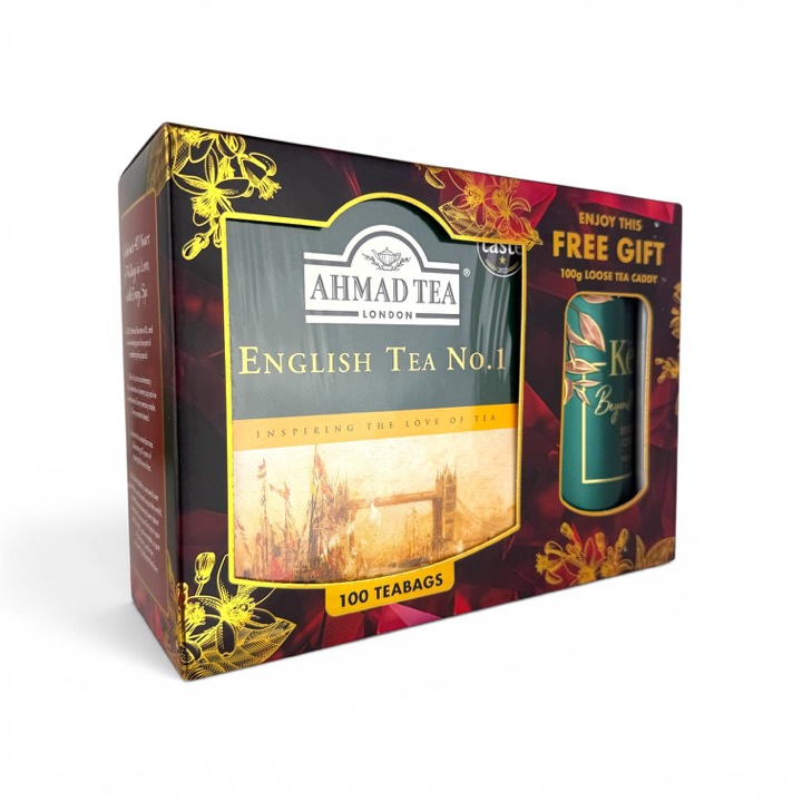 AHMAD ENGLISH TEA NO.1 + GIFT 12X300G