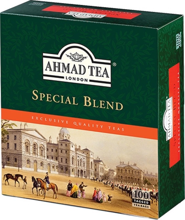 AHMAD TEA BAGS SPECIAL BLEND 12X100X2G