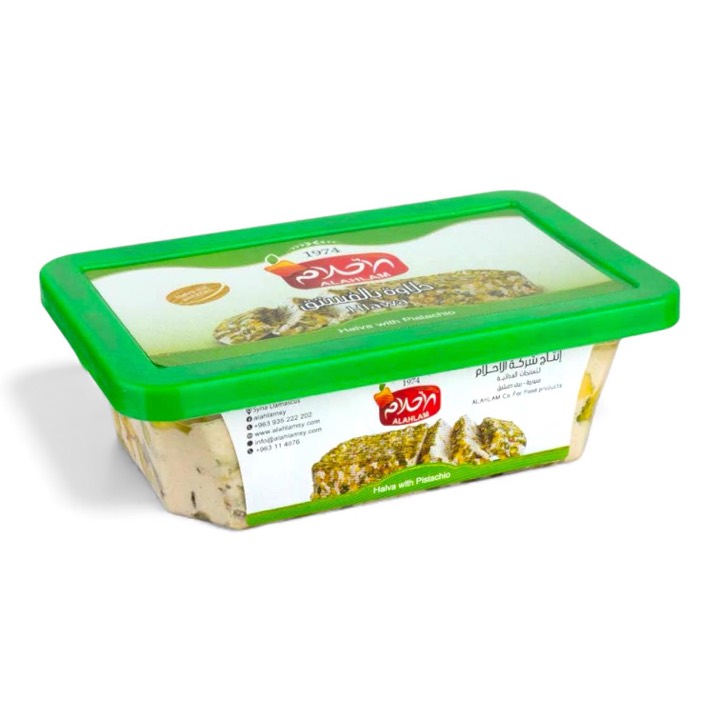 AL AHLAM HALVA PISTACHIO 12X400G