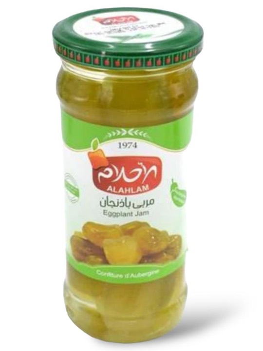 AL AHLAM EGGPLANT JAM 12X454GR