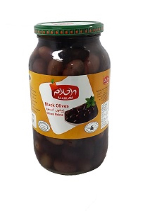 AL AHLAM KALAMATA ZWARTE OLIJVEN 6X900GR