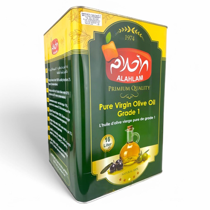 AL AHLAM PURE VIRGIN OLIVE OIL 16L