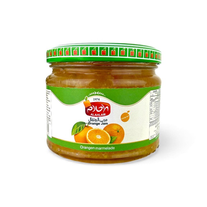AL AHLAM ORANGE JAM 12X375G