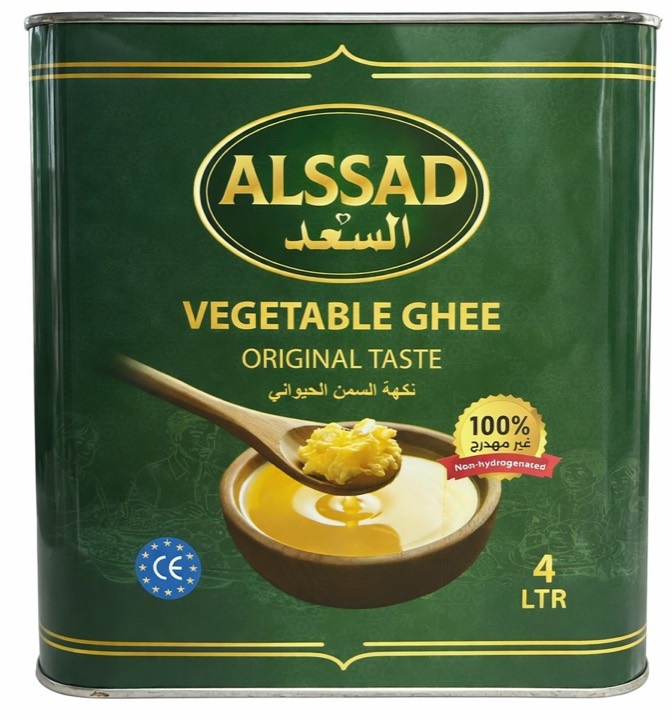 AL SAAD VEGTABLE GHEE 4X4L