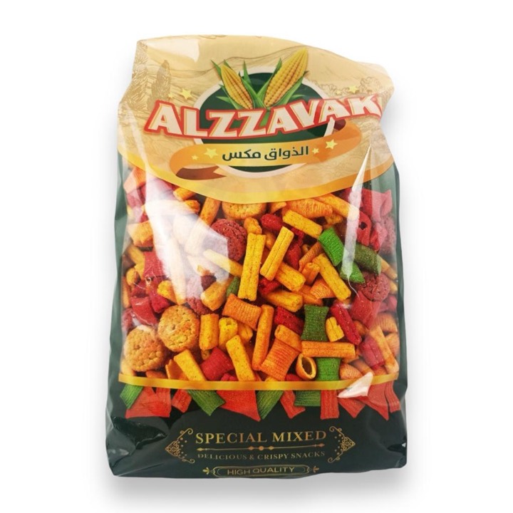 ALZZAVAK DELICIOUS & CRISPY SNACK 10X400 GR