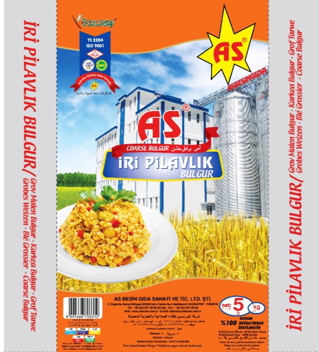AS BULGUR MEDIUM 4X5KG