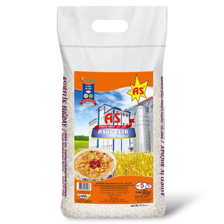 AS POUNTED WHITE WHEAT 5KGR