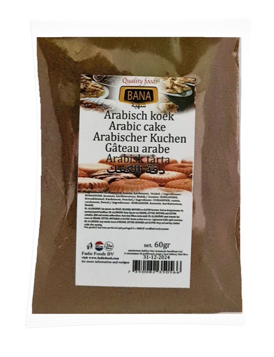 BANA /K ARABIC CAKE 20X60GR