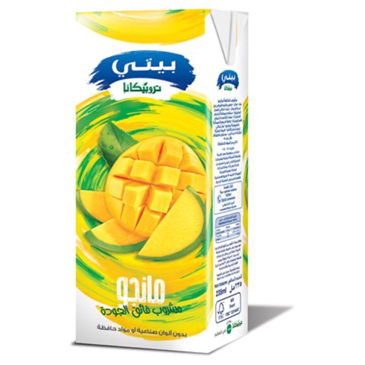BEYTI MANGO PERMIUM DRINK 27X200ML