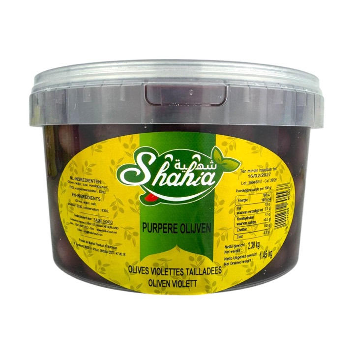 SHAHIA PURPLE OLIVES 2,30KG