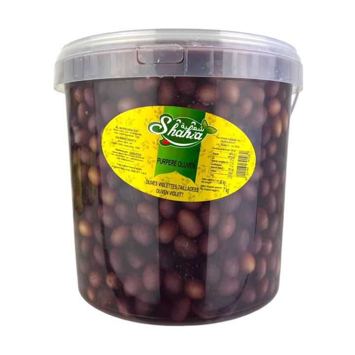 SHAHIA PURPLE OLIVES 11.60KG