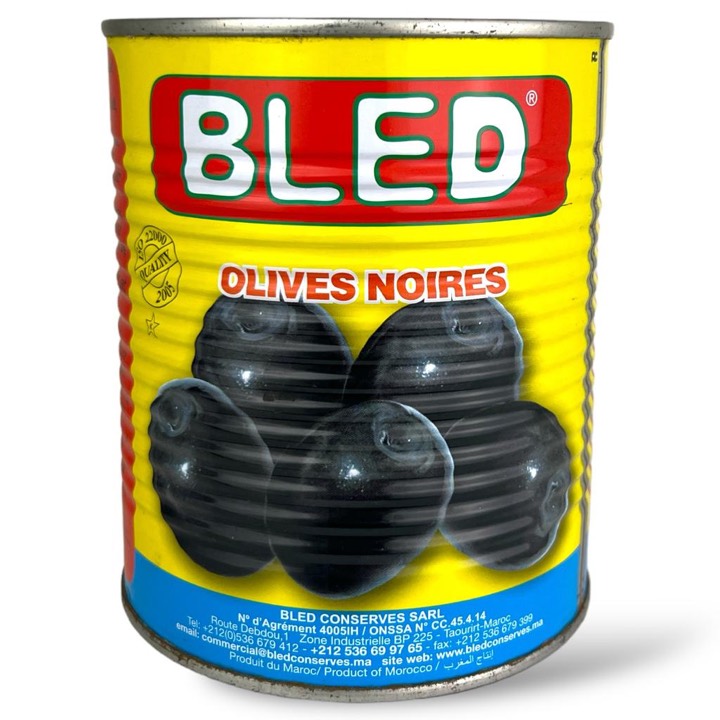 BILAD BLACK OLIVES WITH PIT 12X1KG