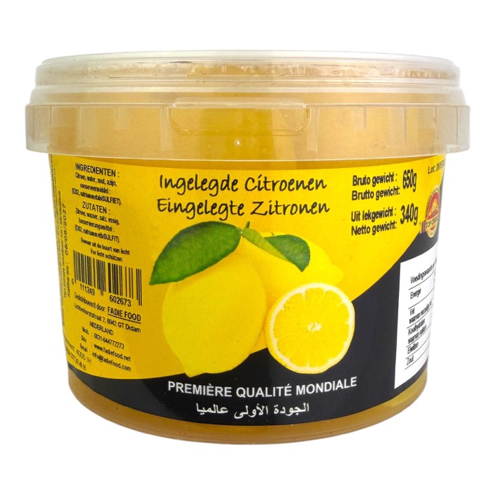 BLED PICKLED LEMON 6X650G
