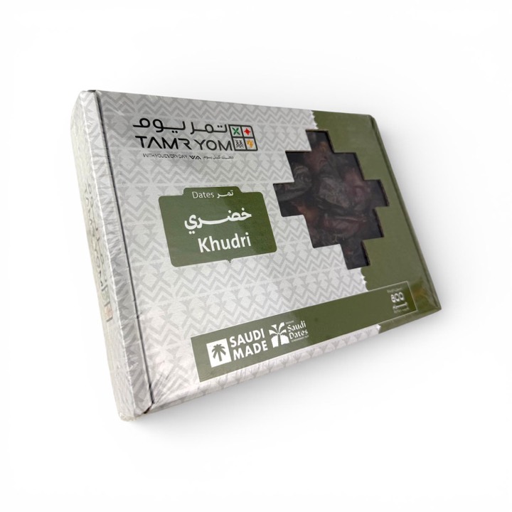 TAMR YOM KHUDRI DATES 12X800G تمر يوم خضري