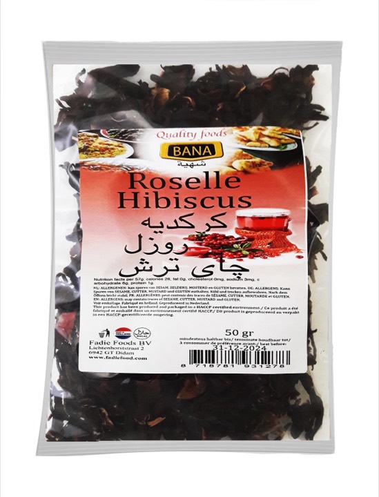 BANA GEDROOGDE /K KARKADIA 30X50GR