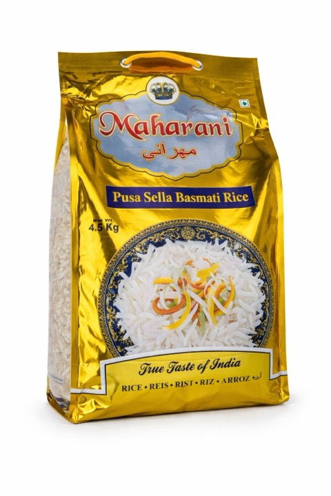 YELLOW MAHARANI BASMATI RICE 4X4.5KG