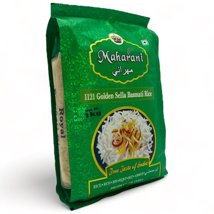 MAHARANI GREEN BASMATI RICE 20X900G