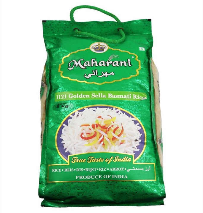 GREEN MAHARANI BASMATI RICE 4X4.5KG
