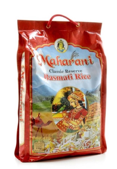 RED MAHARANI BASMATI RICE 4X4.5KG