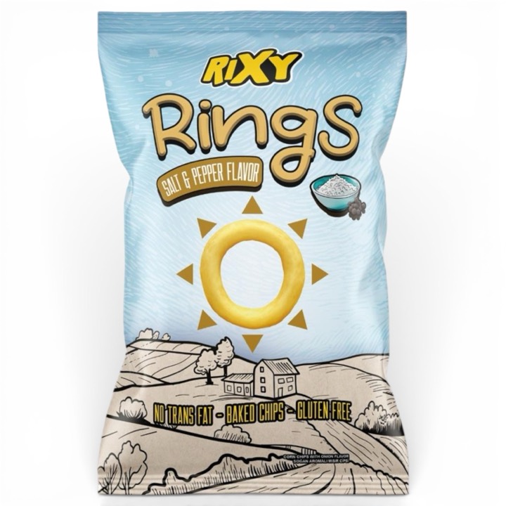 RIXY RING SALT & PEPPER 15X60G