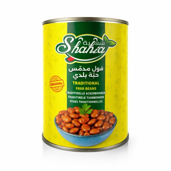 SHAHIA FAVA BEANS NATURAL 24X400GR