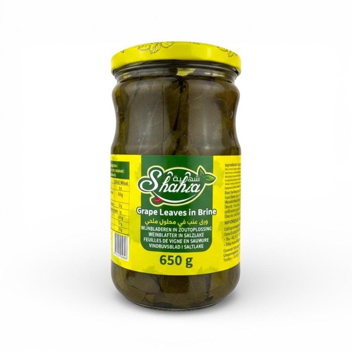 SHAHIA GRAPE LEAVES IN BRINE 12X650G