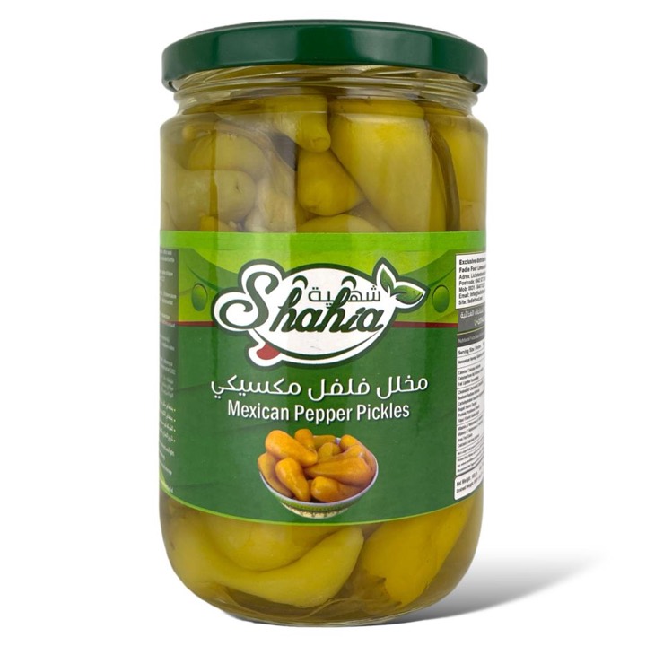 SHAHIA MEXICAN PEPPER PICKELS 12X660 GR