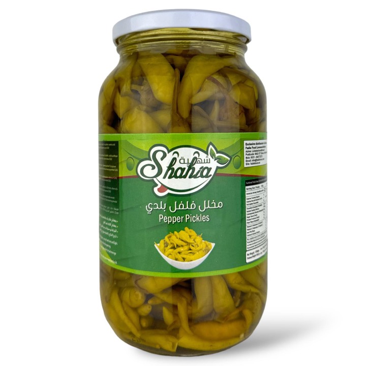 SHAHIA PEPPER PICKELS BALADI 6X1300 GR شهية- مخلل فليفلة بلدي