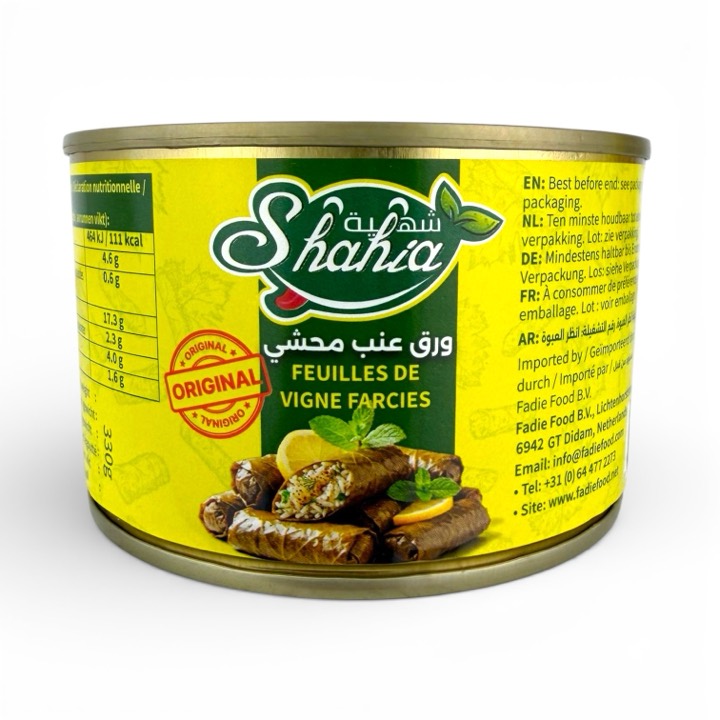 SHAHIA STUFFED GRAPE LEAVES 24X400G
