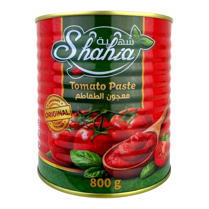SHAHIA TOMATO PASTE 12X800 GR