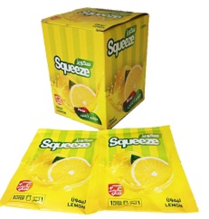 SQUEEZE LEMON 6X12ST