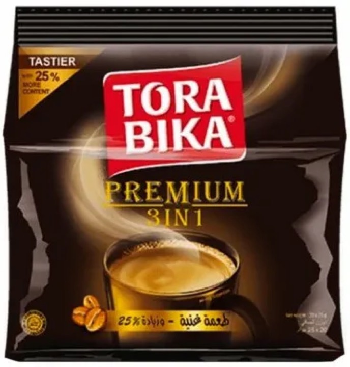 TORA BIKA PREMIUM 3IN1 12X20X25G