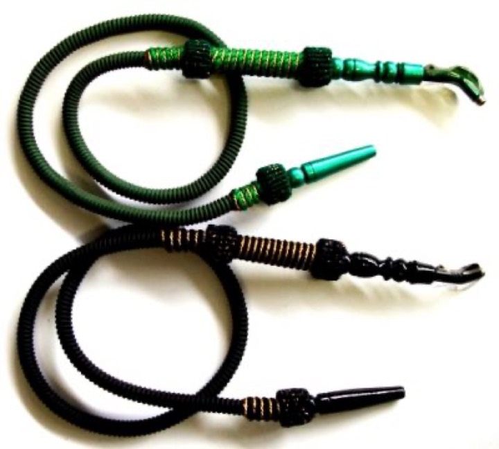 WATERPIJP EGYPTISHE SLANG COBRA DIV. KLEUREN